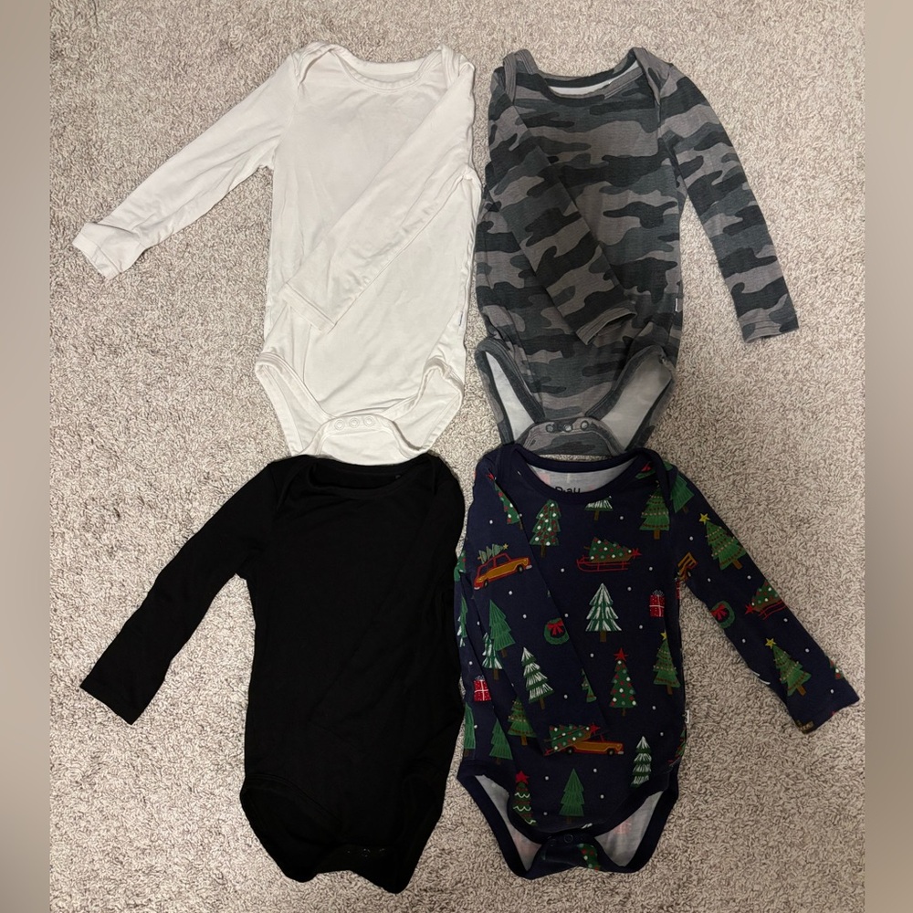 Little Sleepies Long Sleeve Bodysuit 12-18 months